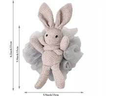 Eu Sandelis Žavinga dušo plaušinė BUNNY GB10SZ