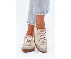 Zazoo Moteriški natūralios odos švelnių spalvų bateliai