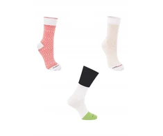 Zooksyrainbow Socks Linkmos kojinės 3 poros, sushi dėžutėje