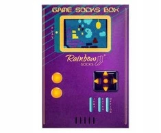 Zooksyrainbow Socks Rainbow Socks For Fans Of Console Games 2 Pairs