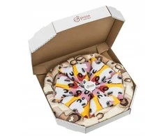 Zooksyrainbow Socks Rainbow Socks Pizza 4 Pairs Capricciosa