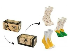 Zooksyrainbow Socks Socks Film Set 3 Pairs Rainbow Socks