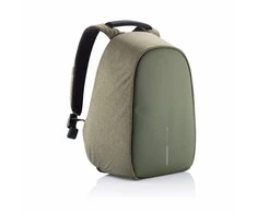 Kuprinė su apsauga nuo vagių XD Design Bobby Hero Regular, Žalios spalvos
