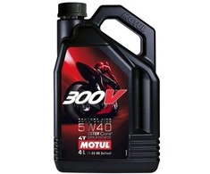 Alyva MOTUL 300V 4T 5W40 FACTORY LINE Road Racing 4ltr (104115)