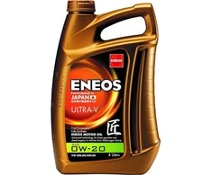 Automobilinė variklio alyva ENEOS ULTRA-V 0W20 4 Ltr (EU0024301N)