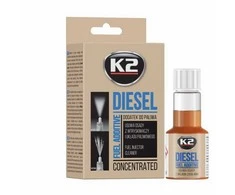 K2 Diesel purkštukų ir kuro sistemos valiklis, 50 ml