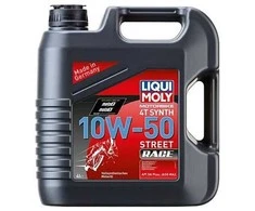 LIQUI MOLY Motorbike 4T Synth 10W50 Street Race 4 l