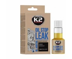 Priemonė variklio alyvai K2 Stop Leak, 50 ml