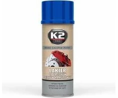 Stabdžių apkabos dažai K2 Caliper 400ml, mėlyna