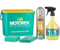 Valymo rinkinys Motorex Moto Cleaning Kit, 4 dalių
