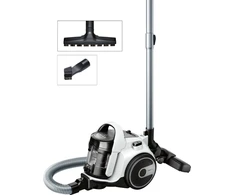 Bosch Dulkių siurblys be maišelio, Baltos spalvos (BGS05A222)