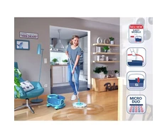Leifheit grindų valymo rinkinys Clean Twist Disc Mop, 1052102