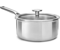 KitchenAid - „Multiply“ puodas su dangčiu - sidabrinis - 18 cm / 2,13 l
