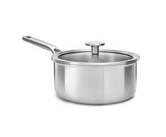KitchenAid - Daugkartinis puodas su dangčiu - sidabrinis - 20 cm