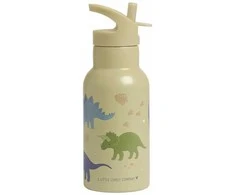 A Little Lovely Vaikiška gertuvė iš nerūdijančio plieno ‘Dinozaurai’ - 350 ml
