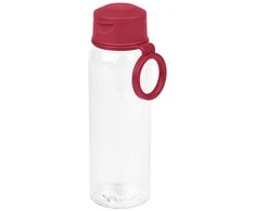 Gertuvė Amuse 500ml vandens butelis su rankena - rubino raudonumo
