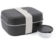 Amuse Priešpiečių dėžutė 3 w 1 - Charcoal