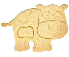 Birkmann sausainių formelė COW 7,5 cm