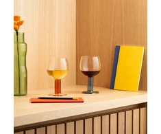 Bodum kieliszki do wina 2 vnt. MoMA Chunky 0.3L multicolor