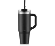 Bodum kubek termiczny ze słomką i laikikliu Travel Mug 1.2L Juodas