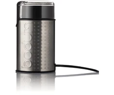 Bodum młynek do kawy su ostrzami Bistro Chrome mat