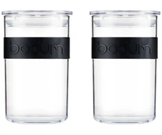 Bodum pojemniki kuchenne Presso 0.6L 2 vnt Juodas