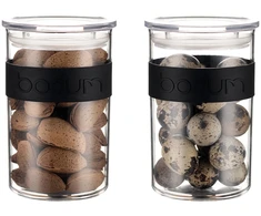 Bodum pojemniki kuchenne Presso 0.6L 2 vnt Juodas