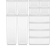 Bodum pojemniki kuchenne w zestawie Canteen 12 vnt. Transparent