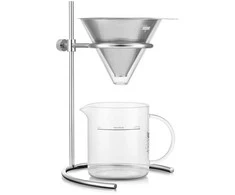 Bodum stacja do parzenia kawy su filtrem stałym Pour Over 0.5 L Chrome