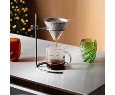 Bodum stacja do parzenia kawy su filtrem stałym Pour Over 0.5 L Chrome