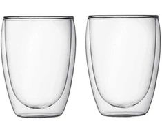 Bodum szklanki su podwójną ścianką 2 vnt. Pavina 0.35L Transparent