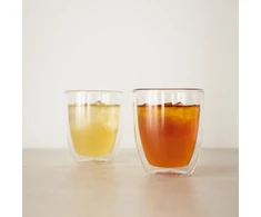 Bodum szklanki su podwójną ścianką 2 vnt. Bistro 0.48 l Transparent