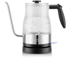 Bodum virdulys su žąsies kaklo formos snapeliu Chambord 1 l chromuotas