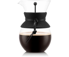 Bodum zaparzacz do kawy su filtrem stałym Pour Over 1 l Cork - Dark Roast