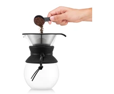 Bodum zaparzacz do kawy su filtrem stałym Pour Over 1 l Cork - Dark Roast