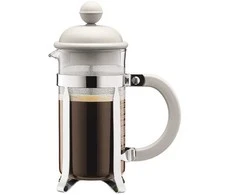 Bodum zaparzacz tłokowy french press Caffettiera 0.35L Off baltas
