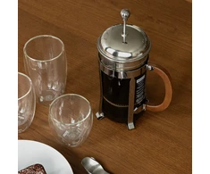 Bodum zaparzacz tłokowy french press Chambord 1L Walnut wood
