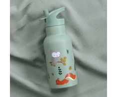 A Little Lovely Vaikiška gertuvė iš nerūdijančio plieno 'Miško gyventojai' - 350 ml