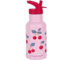A Little Lovely Vaikiška gertuvė iš nerūdijančio plieno 'Vyšnios' - 350 ml