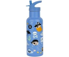 A Little Lovely Vaikiška gertuvė iš nerūdijančio plieno 'Piratai' - 500 ml