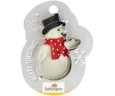 Foremka do wykrawania Bałwan 8 cm / Birkmann