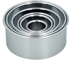 Foremki do wykrawania ciastek BAKER'S BEST - 6 el. / Birkmann