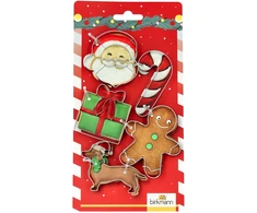 Foremki do wykrawania ciastek WINTER MARKET 5 vnt / Birkmann