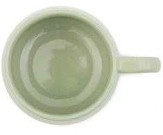 Jamie Oliver Big Love Cozy Cuppa Žalias keraminis puodelis 375ml