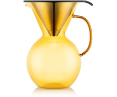 Bodum filtravimo kavos aparatas MoMA Pour Over saulės geltonumo
