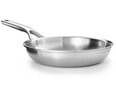 KitchenAid - Daugkartinė keptuvė - sidabrinė - 20 cm