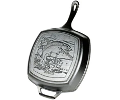 Keptuvė żeliwna grilio 26.5cm FISH / Lodge