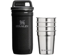 Gertuvė KIeliszki metalowe w etui Pre-Party Hammertone Juodas / Stanley