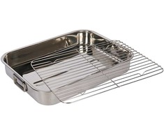 Kitchen Craft kepimo keptuvė 43 × 31 × 7 inox lazanijos padėklas
