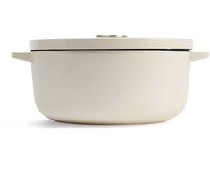 KitchenAid ketaus puodas 5,2L migdolų kremas